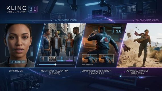 Kling 3.0 15s Video: Master Narrative Control & Custom Duration